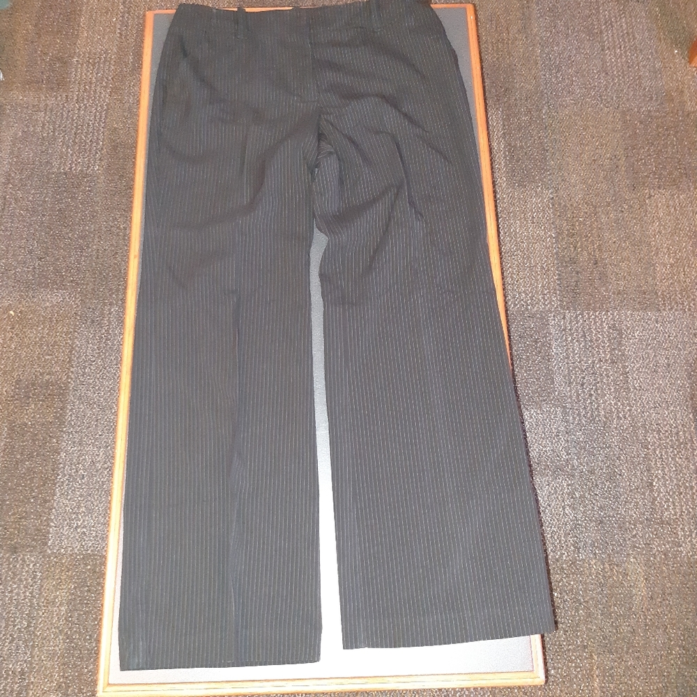 Black and silver dress pants